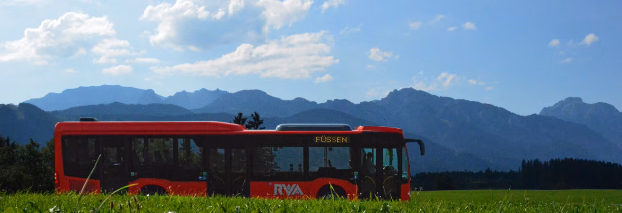Elektrobus in Füssen