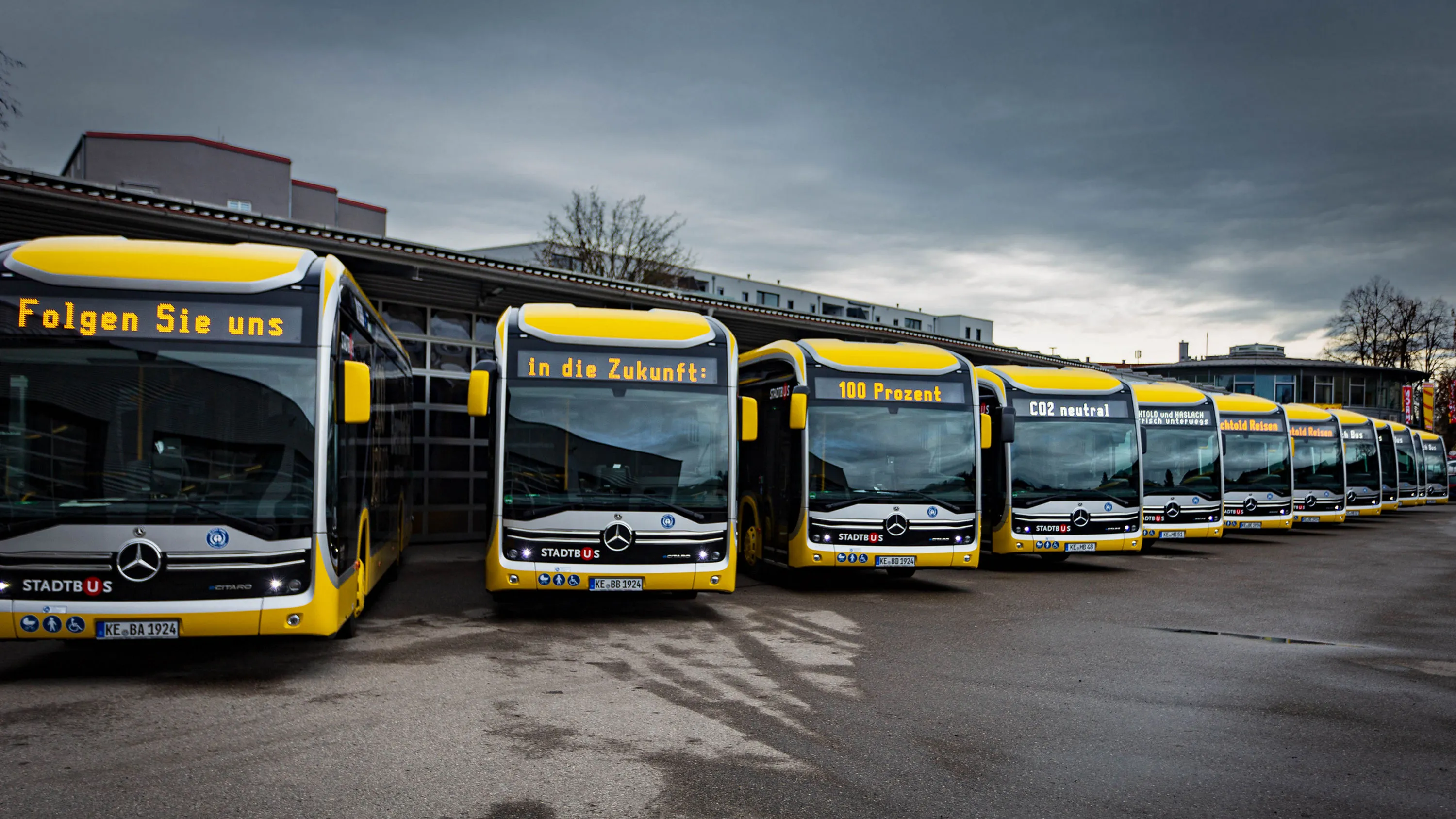 Mercedes-Benz eCitaro Elektrobus in Kempten